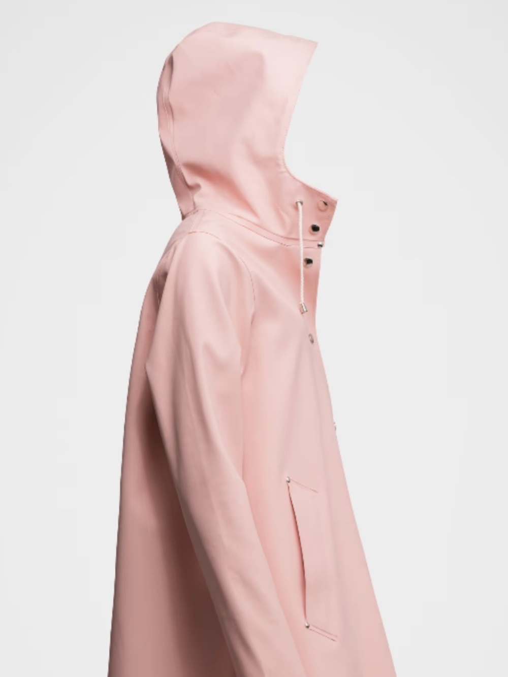 Stutterheim Mosebacke Raincoat Pale Pink